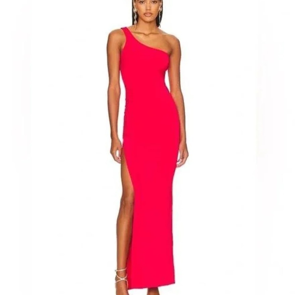 REVOLVE x REMY One-Shoulder CHERRY Maxi Dress